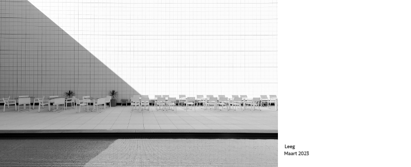 Een fotokalender met een strakke, stedelijke uitstraling