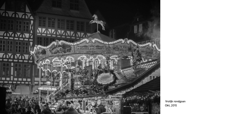 Een fotokalender met een strakke, stedelijke uitstraling