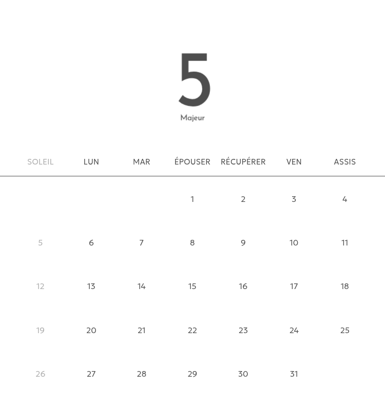 Un calendrier photo à l'allure urbaine et épurée