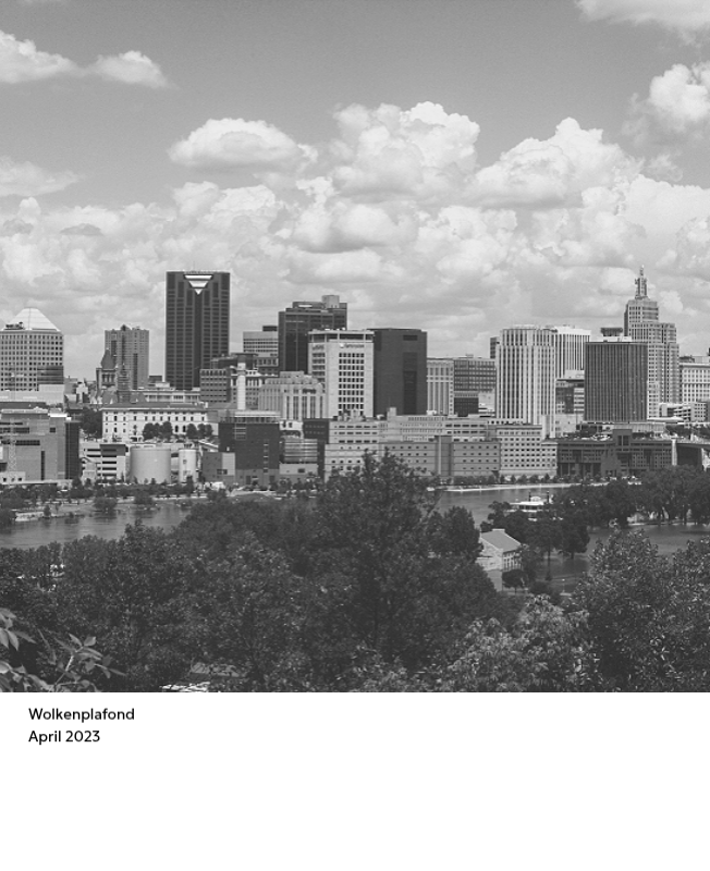 Een fotokalender met een strakke, stedelijke uitstraling