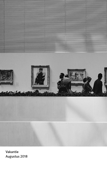 Een fotokalender met een strakke, stedelijke uitstraling