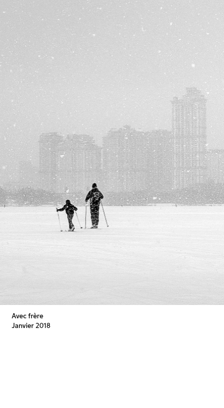 Un calendrier photo à l'allure urbaine et épurée