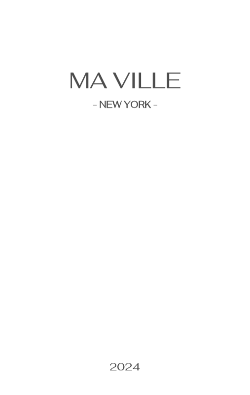 Un calendrier photo à l'allure urbaine et épurée