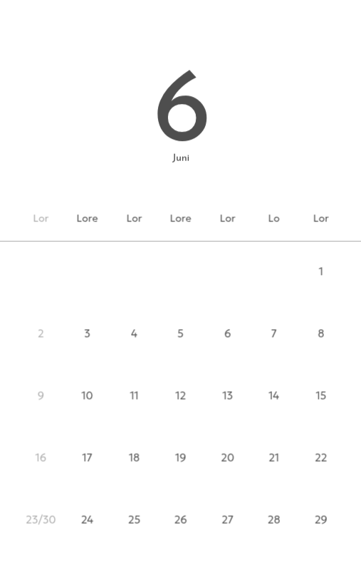 Een fotokalender met een strakke, stedelijke uitstraling