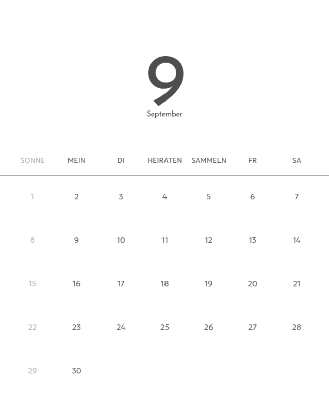 Ein Fotokalender mit klarem, urbanem Charakter