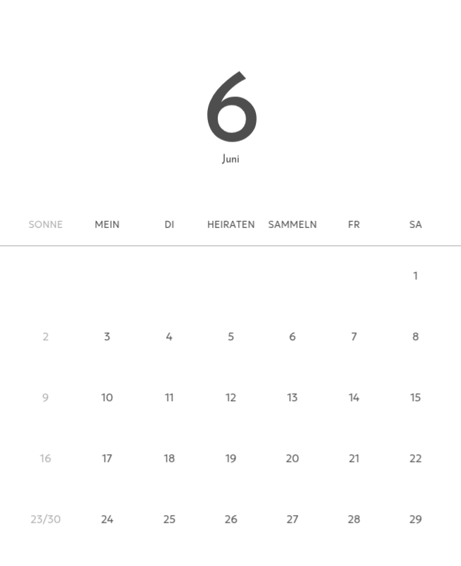 Ein Fotokalender mit klarem, urbanem Charakter