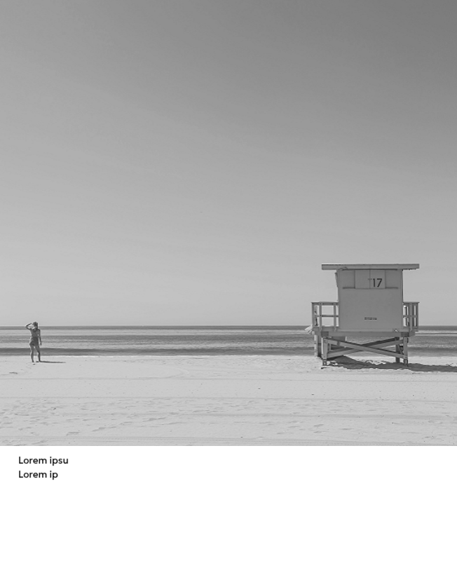 Un calendario fotográfico con un toque limpio y urbano