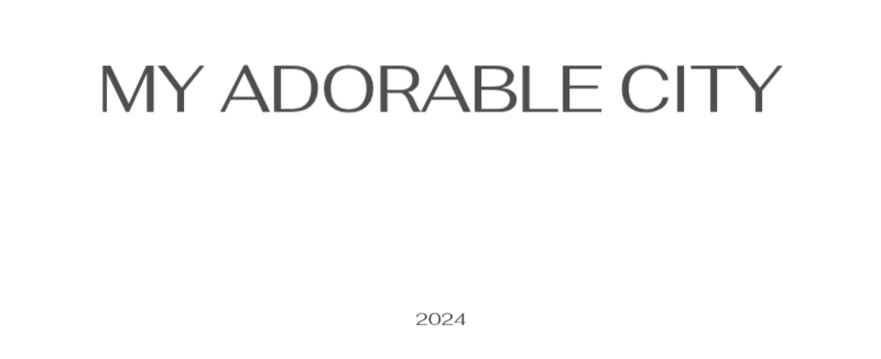 A photo calendar with a clean, urban feel