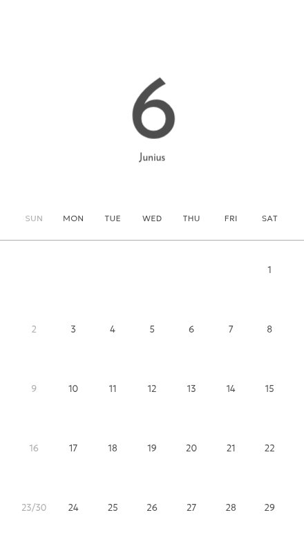 A photo calendar with a clean, urban feel