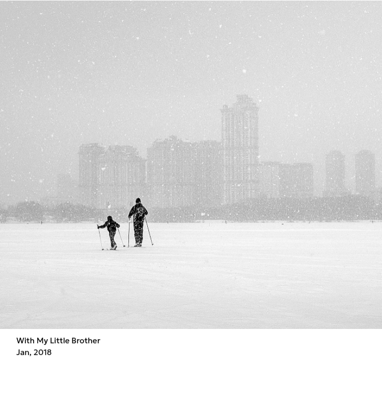 A photo calendar with a clean, urban feel