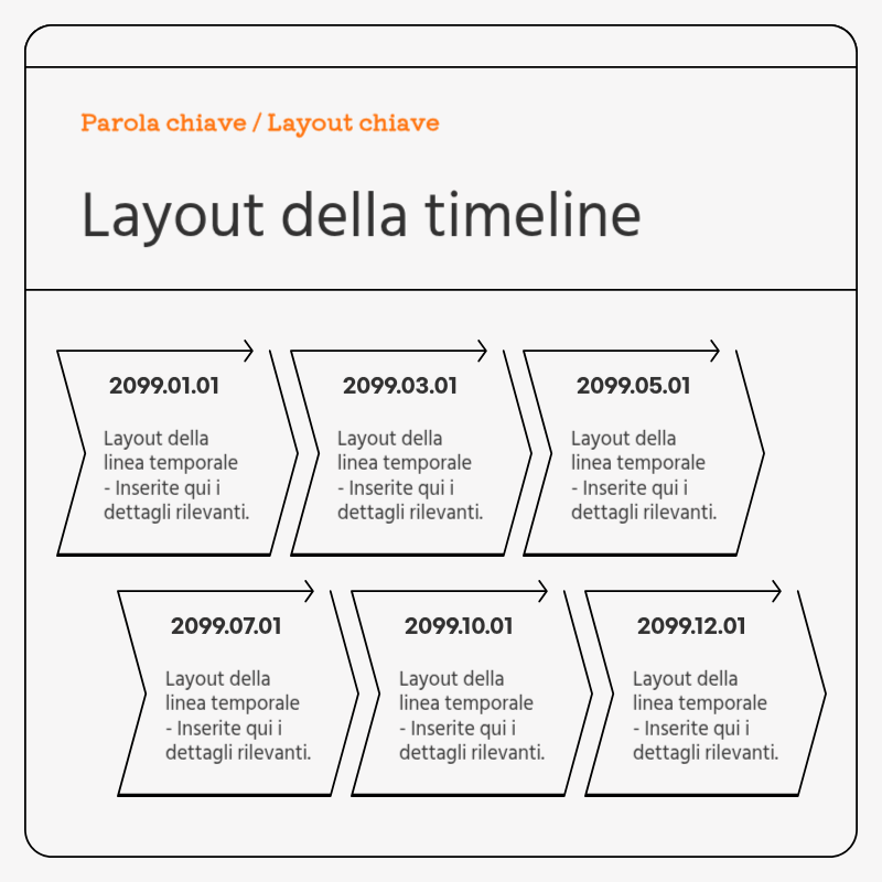 Biglietto da visita semplice in grigio e arancioneNews Ads