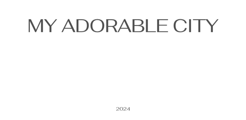 A photo calendar with a clean, urban feel