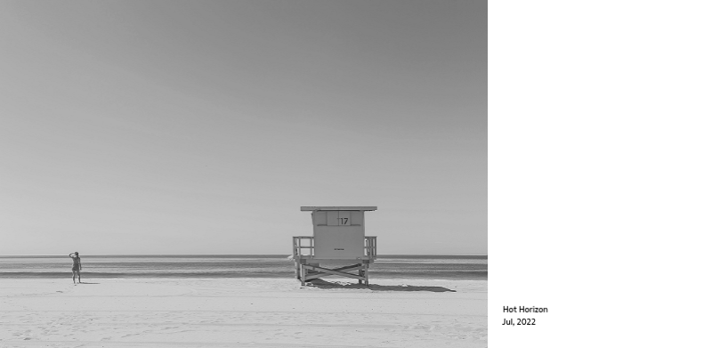 A photo calendar with a clean, urban feel