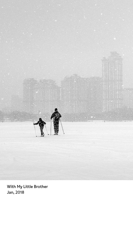 A photo calendar with a clean, urban feel