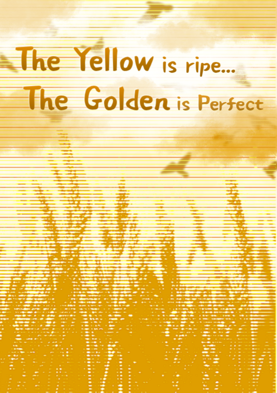 Yellow and Oriental Fall Harvest Planner