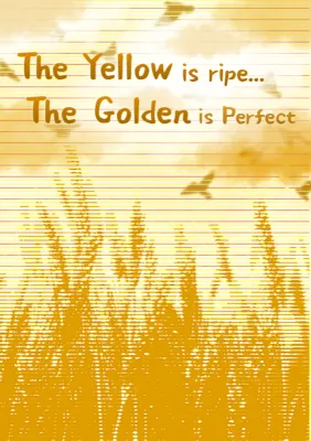 Yellow and Oriental Fall Harvest Planner