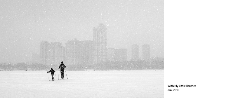 A photo calendar with a clean, urban feel