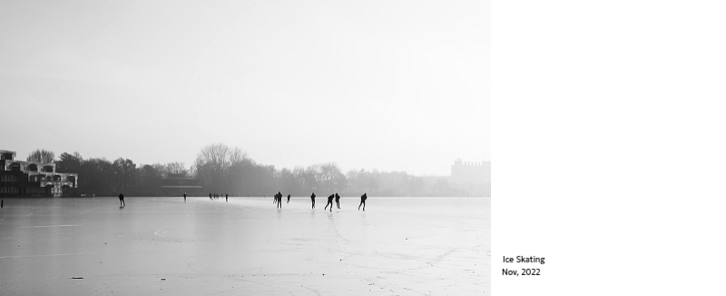 A photo calendar with a clean, urban feel