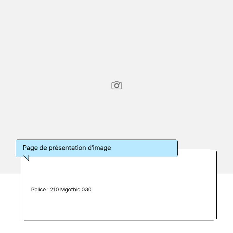 Créer un message promotionnel simple en bleu clair et gris Présentation