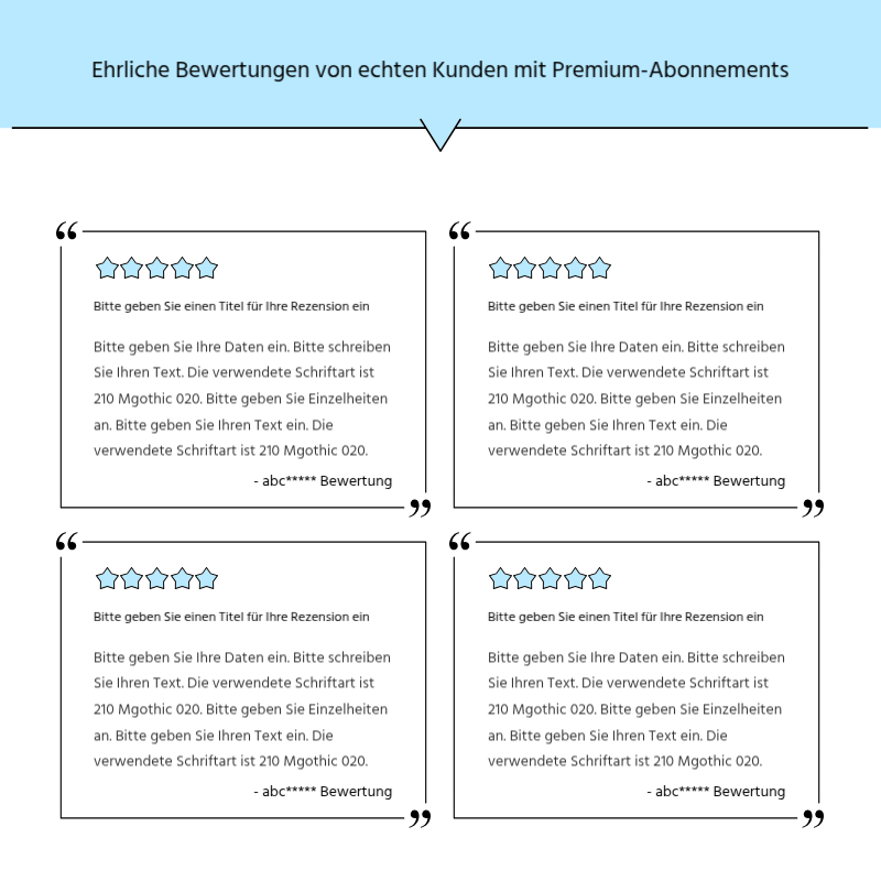 Erstellen Sie eine einfache Werbepost in hellblau und grau Präsentation
