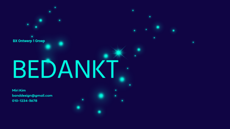 Een eenvoudig, marineblauw voorstel voor merkvernieuwing