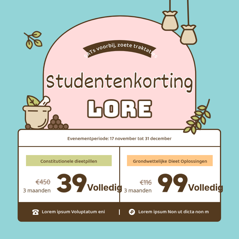 Een eenvoudige illustratie in lichtblauw promoot het dieet van de Chinese geneeskunde