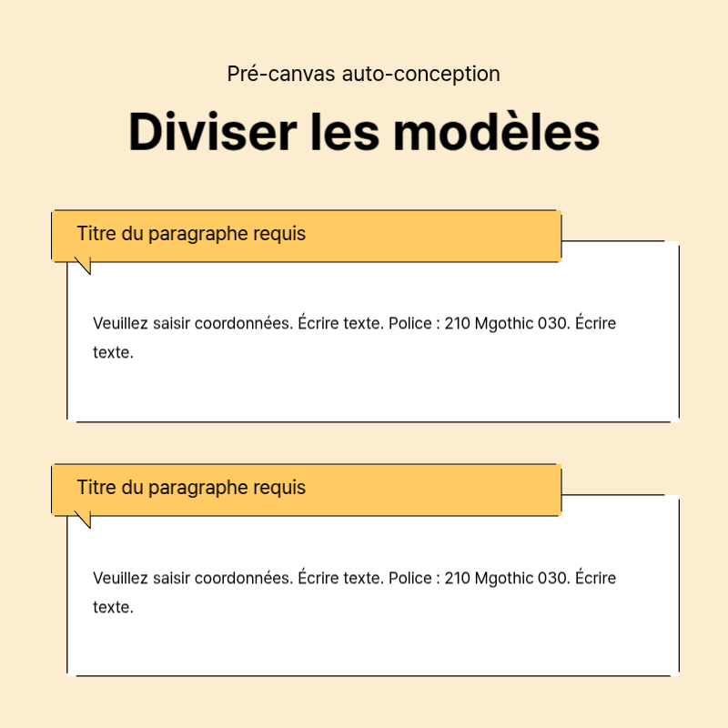 Créer un simple billet promotionnel en jaune et gris Présentation