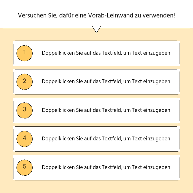 Erstellen Sie eine einfache Werbesendung in gelb und grau Präsentation