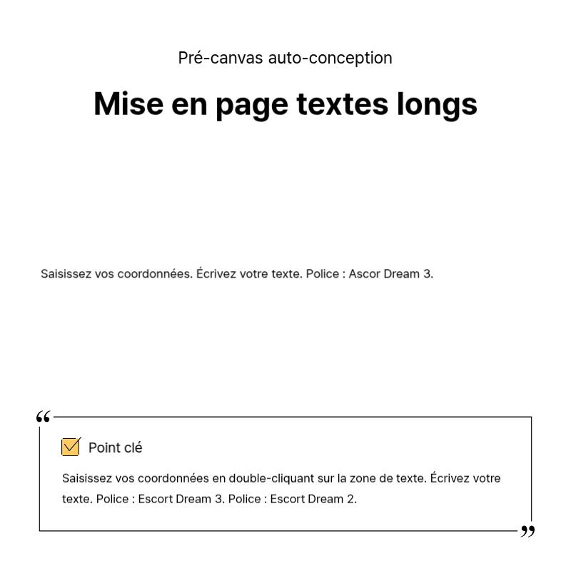 Créer un simple billet promotionnel en jaune et gris Présentation