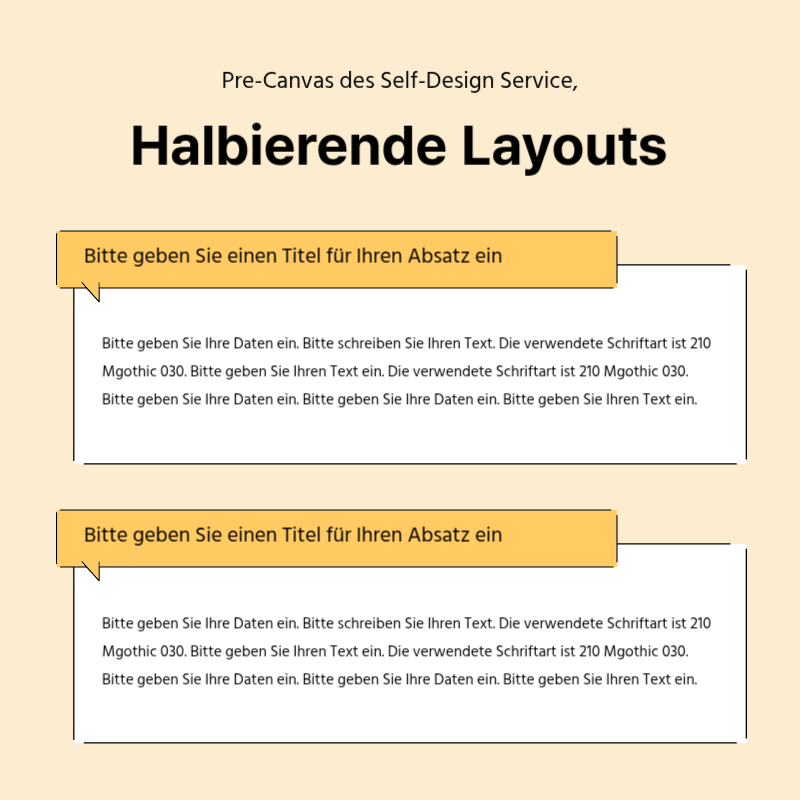 Erstellen Sie eine einfache Werbesendung in gelb und grau Präsentation