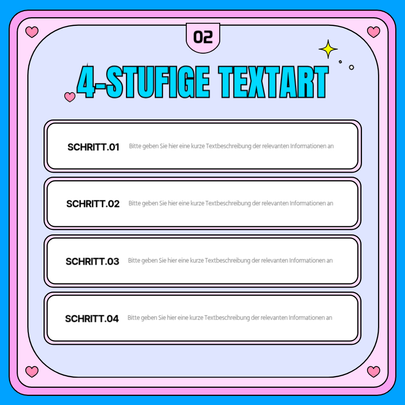 Werbung für kitschige Retro-TV-Rahmen in Rosa und Lila