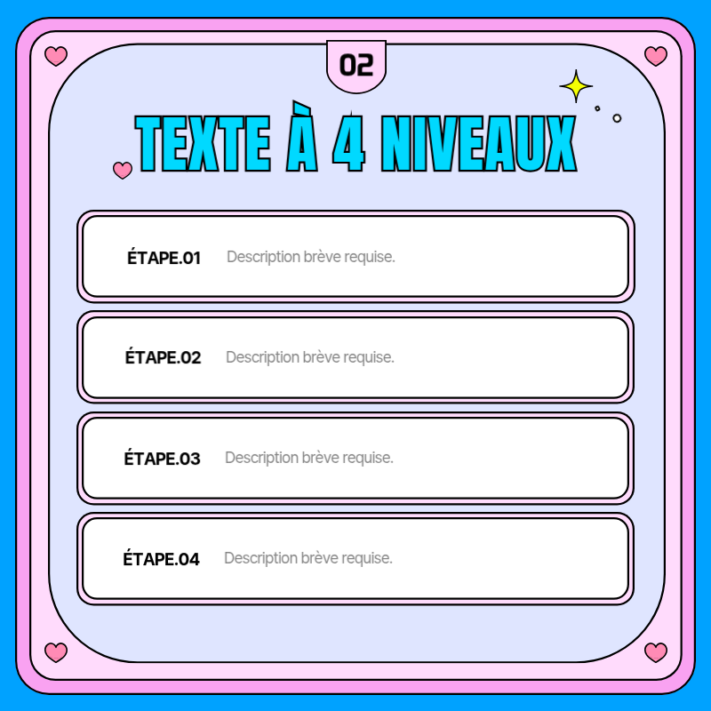 Promouvoir des cadres TV rétro kitsch en rose et violet