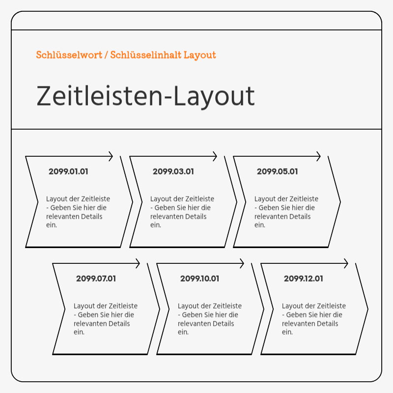 Einfache Visitenkarte in Grau und OrangeNews Ads