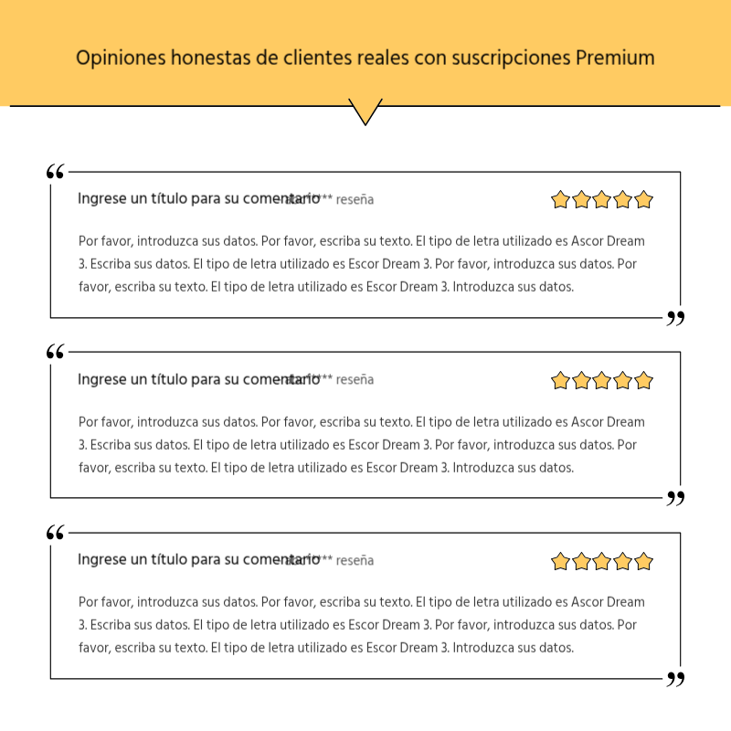 Crear un sencillo puesto promocional en amarillo y gris Presentación