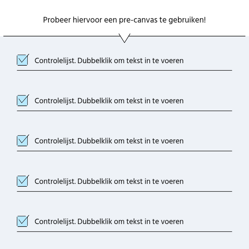 Maak een eenvoudige promotiepost in lichtblauw en grijs Presentatie