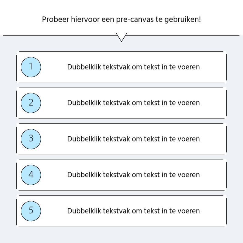 Maak een eenvoudige promotiepost in lichtblauw en grijs Presentatie