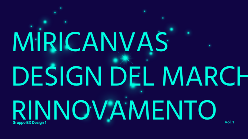 Una proposta di rinnovo del marchio semplice e blu navy