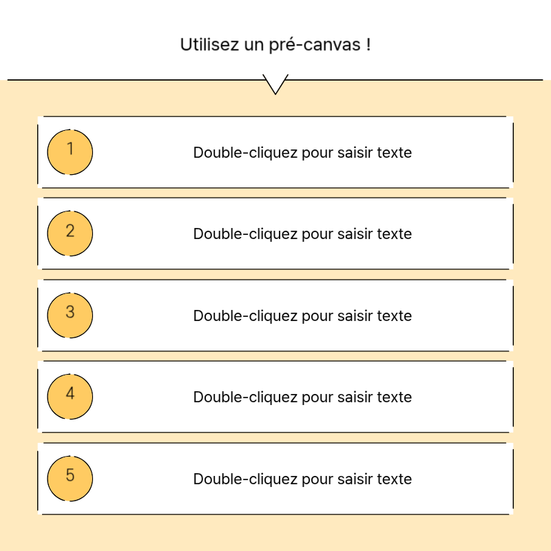 Créer un simple billet promotionnel en jaune et gris Présentation