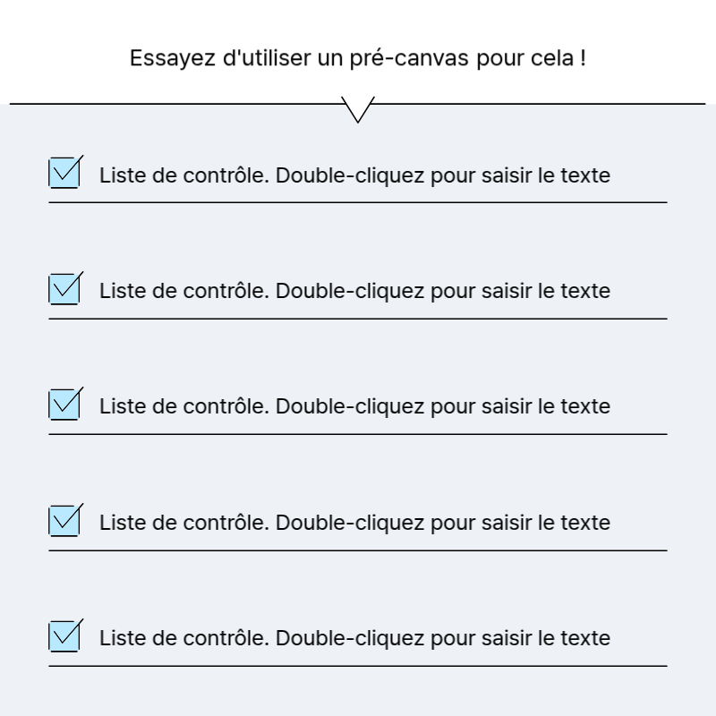 Créer un message promotionnel simple en bleu clair et gris Présentation