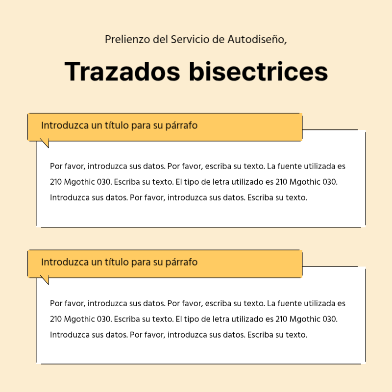 Crear un sencillo puesto promocional en amarillo y gris Presentación