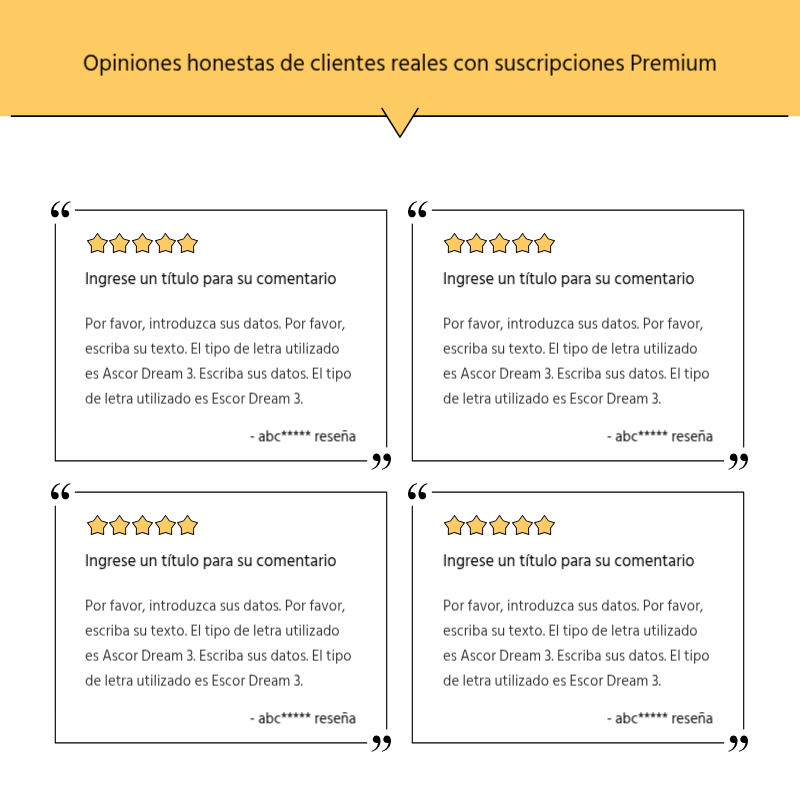 Crear un sencillo puesto promocional en amarillo y gris Presentación