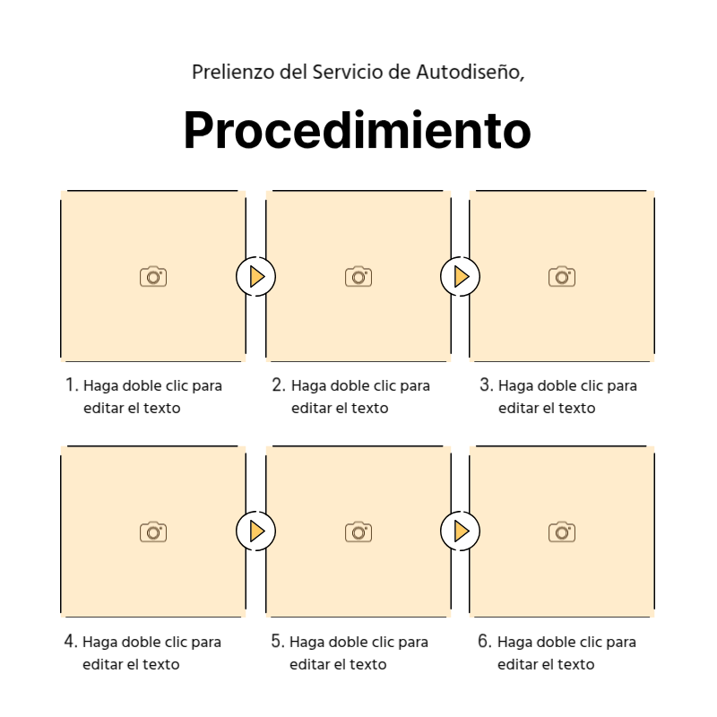 Crear un sencillo puesto promocional en amarillo y gris Presentación