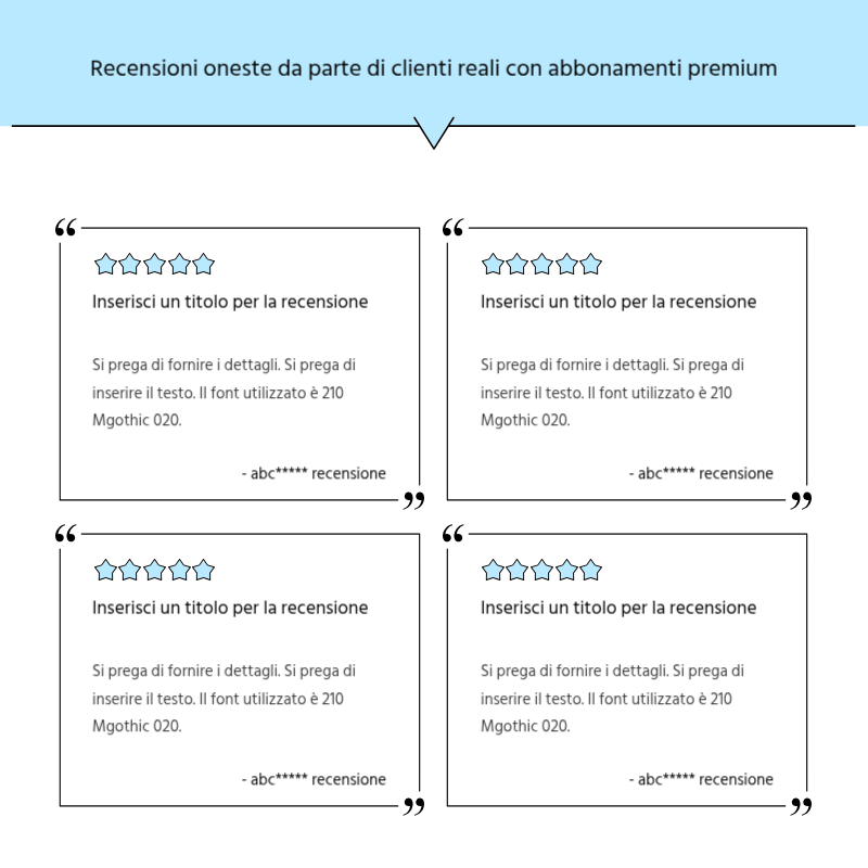 Creare un semplice post promozionale in blu chiaro e grigio Presentazione