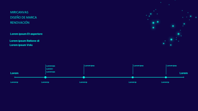 Una sencilla propuesta de renovación de marca en azul marino