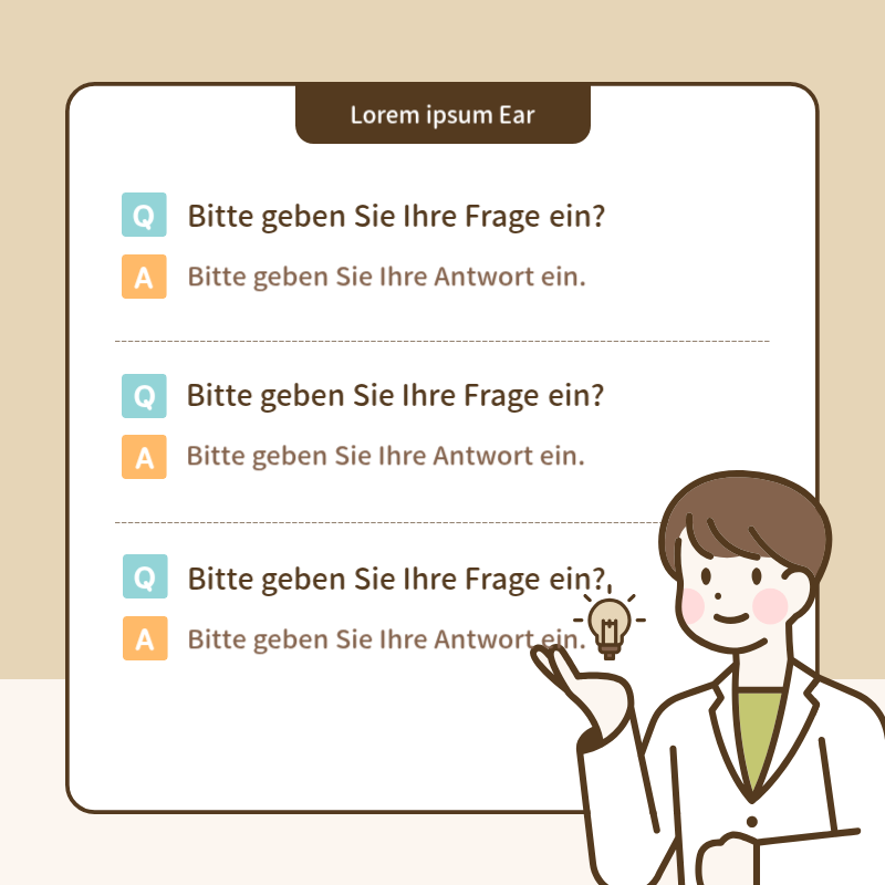 Eine einfache Illustration in Hellblau wirbt für die Diät der chinesischen Medizin
