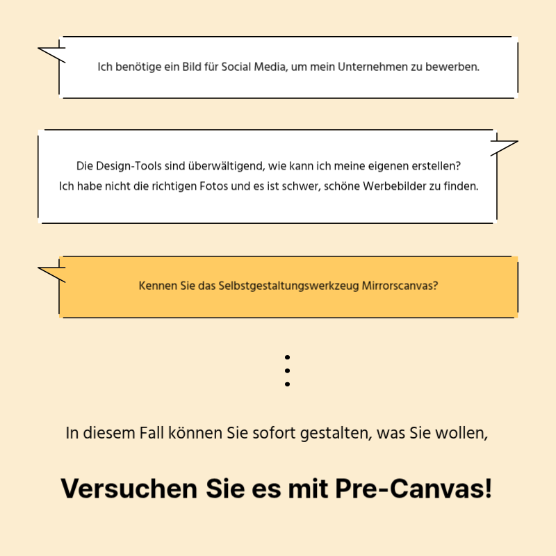 Erstellen Sie eine einfache Werbesendung in gelb und grau Präsentation