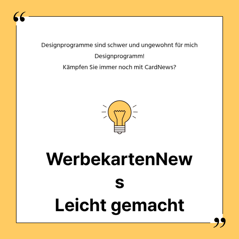 Erstellen Sie eine einfache Werbesendung in gelb und grau Präsentation