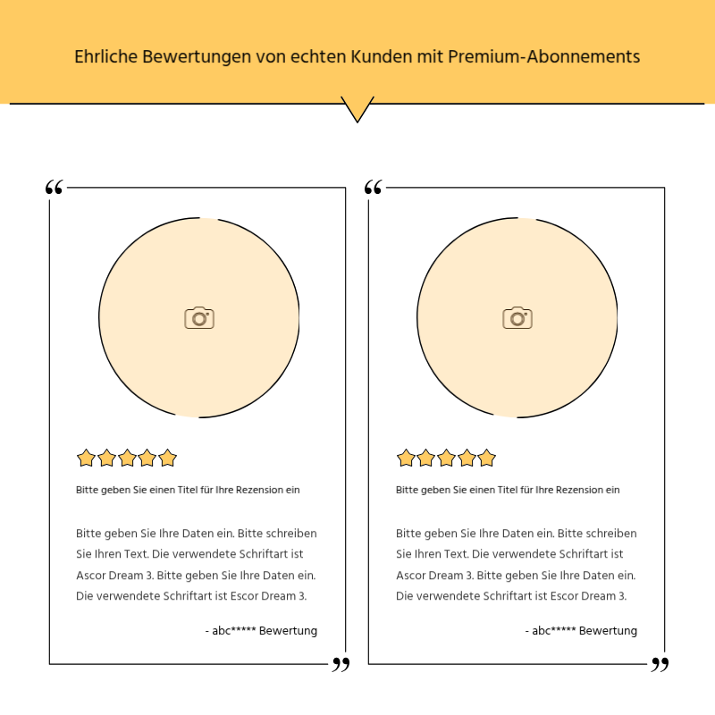 Erstellen Sie eine einfache Werbesendung in gelb und grau Präsentation
