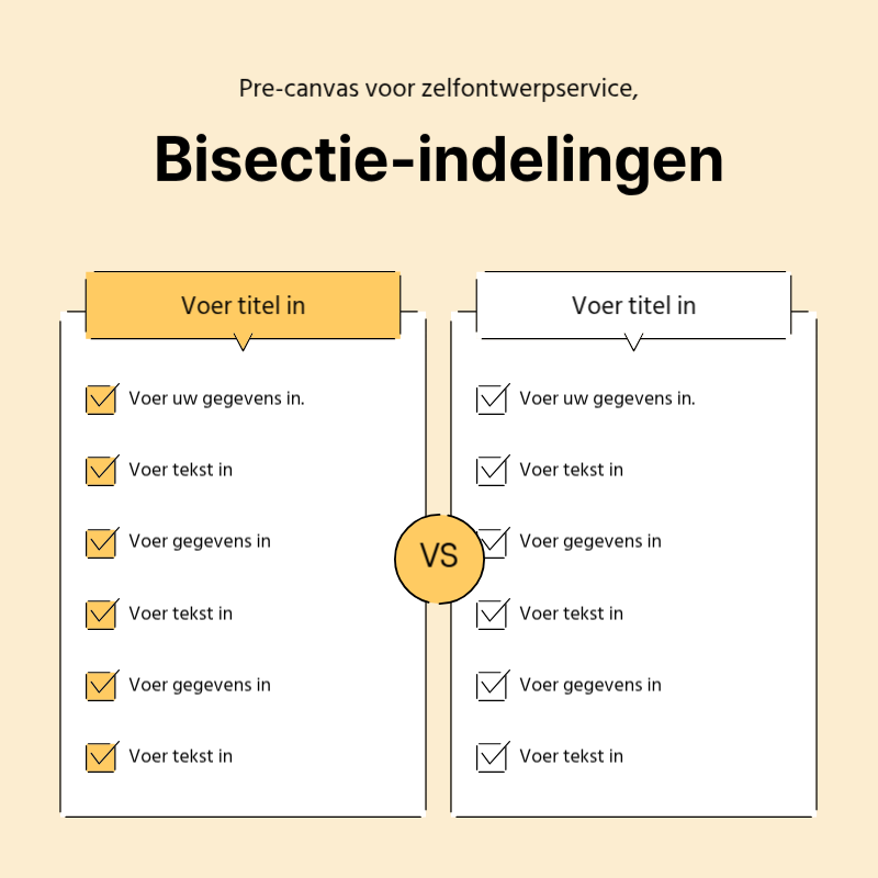 Maak een eenvoudige promotiepost in geel en grijs Presentatie