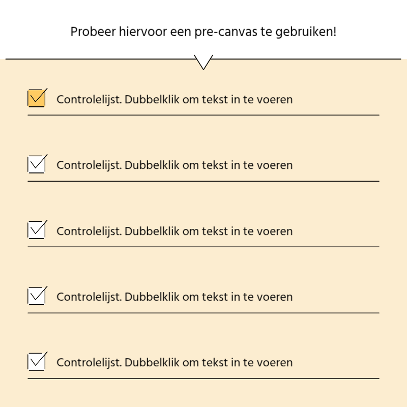 Maak een eenvoudige promotiepost in geel en grijs Presentatie